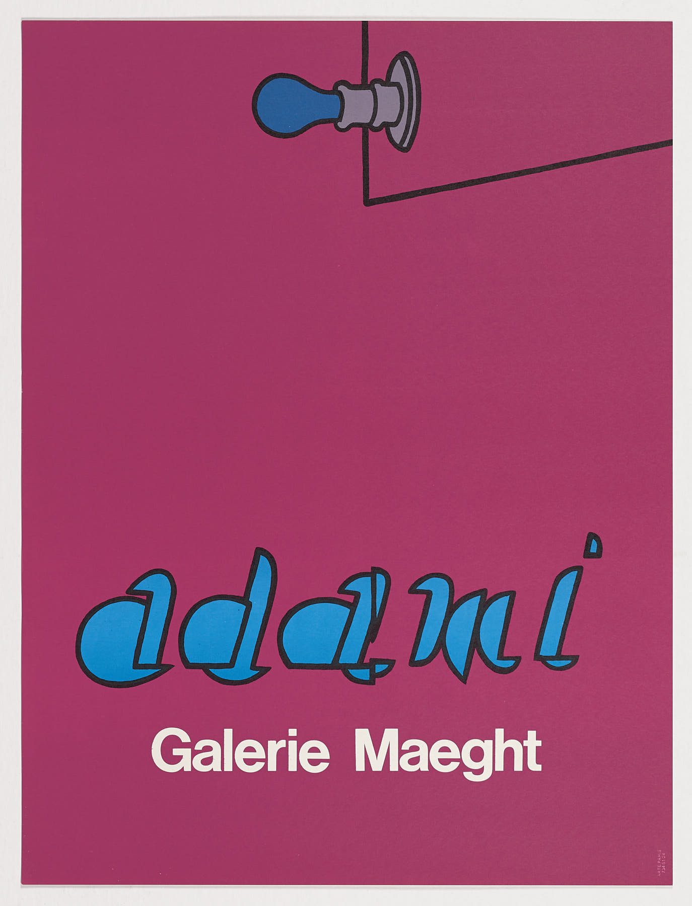 Galerie Maeght, Valerio Adami