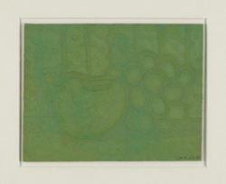 Manzana y uvas, 1990, Alfredo Alcaín