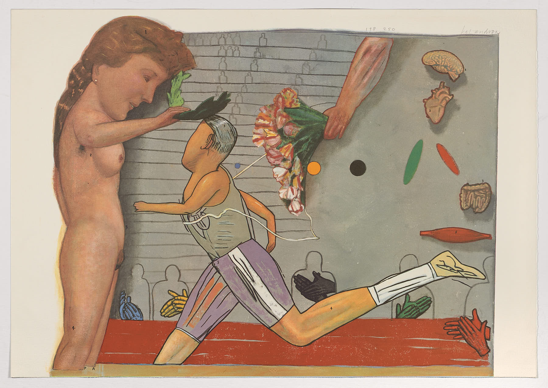 Olympic Centennial, 1992, Pat Andrea
