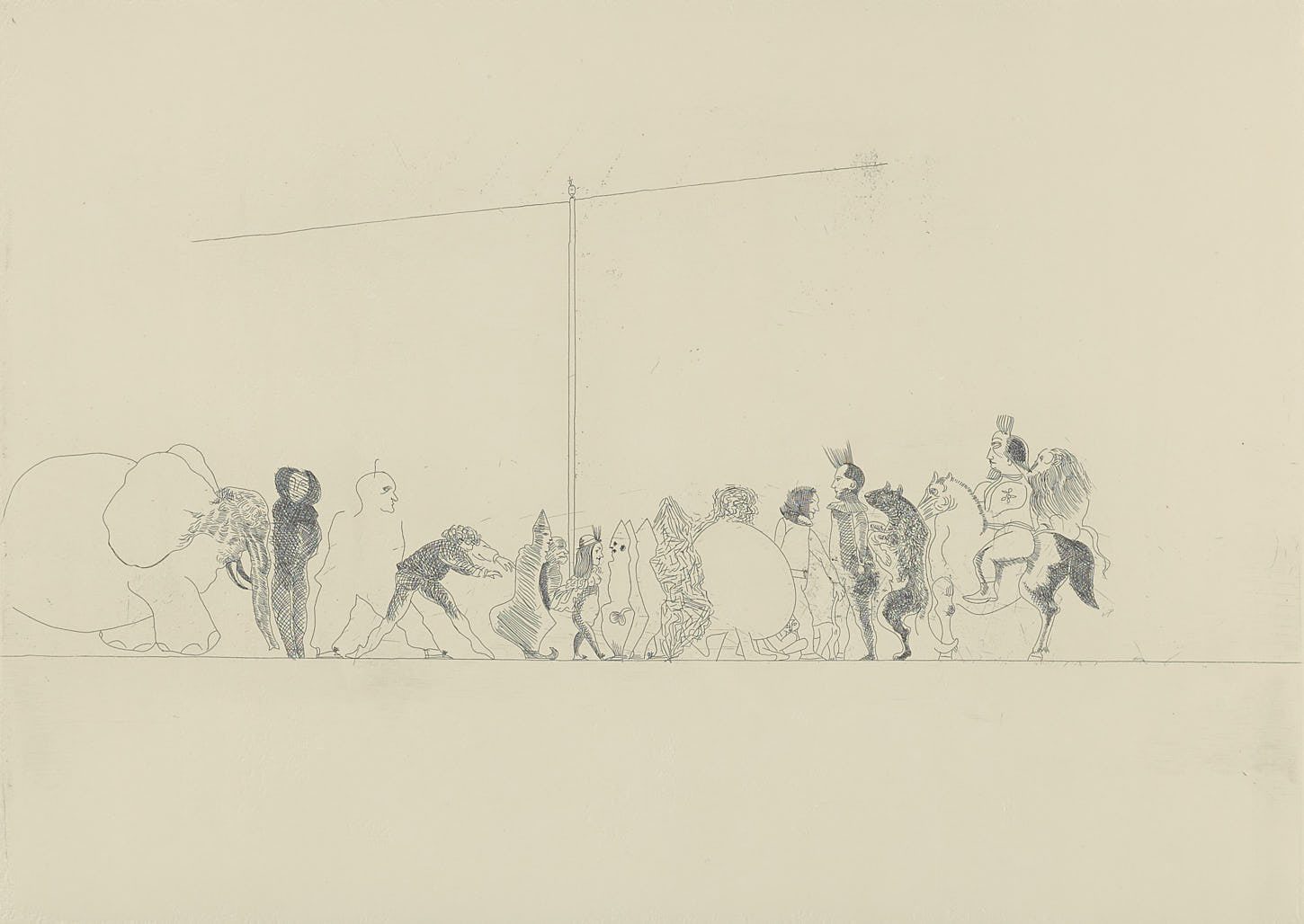 Personajes, 1967, Jorge Castillo