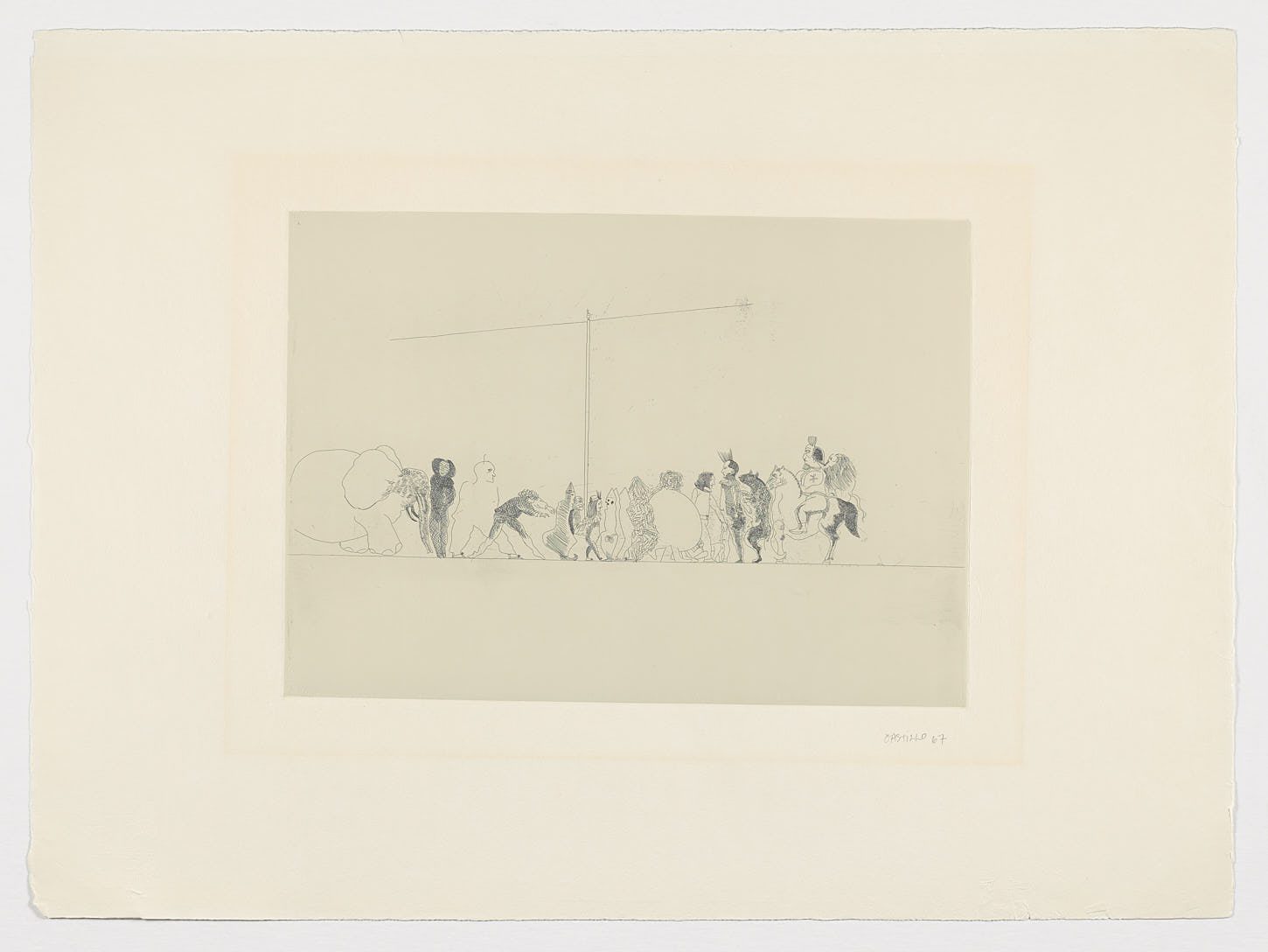 Personajes, 1967, Jorge Castillo