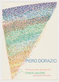 Erker Galerie / St. Gallen, 1997, Piero Dorazio