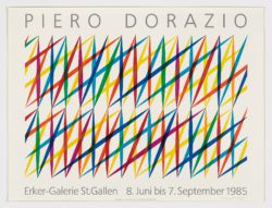 Erker-Galerie / St. Gallen, 1985, Piero Dorazio