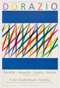 In den Stadtscheuern. Waldshut, 1985, Piero Dorazio