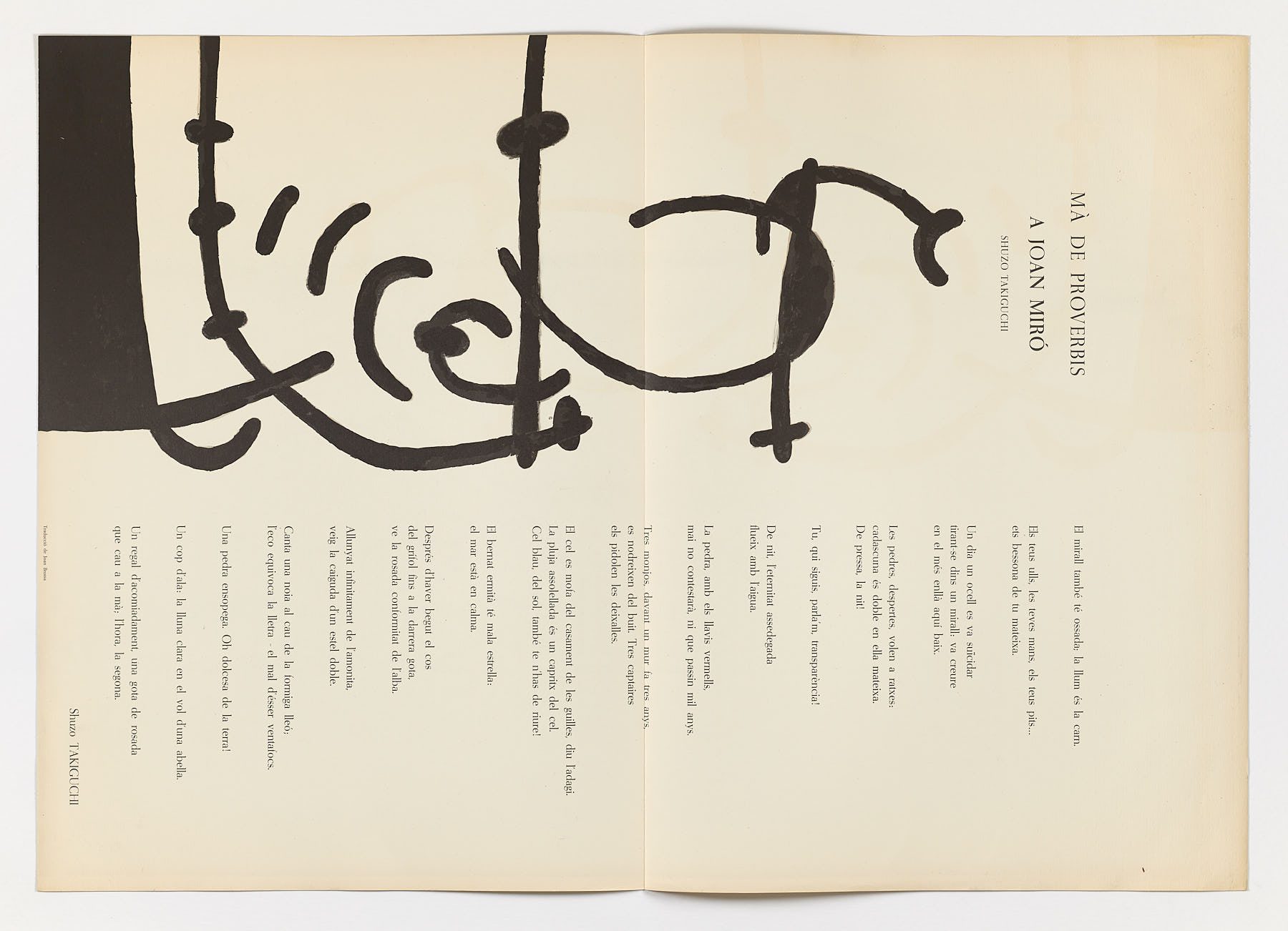 Ma de Proverbis, Joan Miró