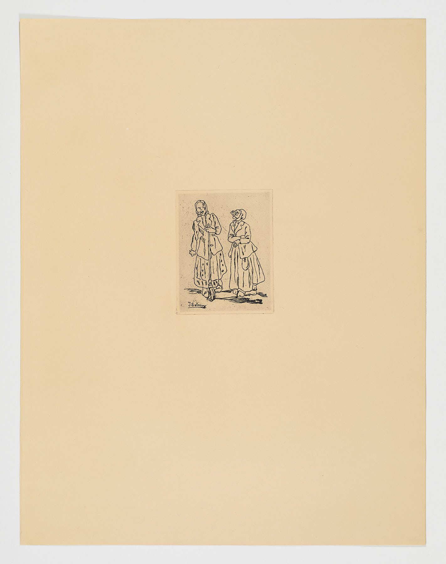 Máscaras de la escoba (Nº 21), José Gutiérrez Solano