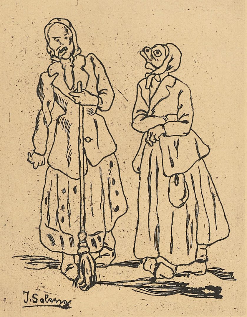 Máscaras de la escoba (Nº 21), José Gutiérrez Solano