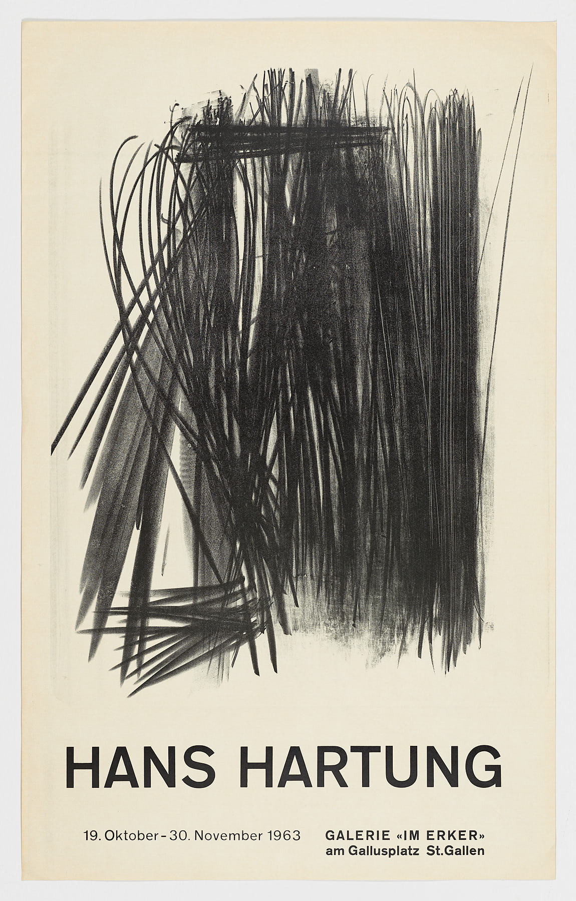 Galerie Im Erker, 1963, Hans Hartung
