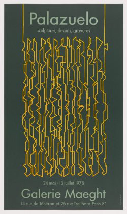 Galerie Maeght, 1978, Pablo Palazuelo