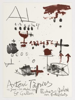 Erker-Galerie, 1993, Antoni Tàpies