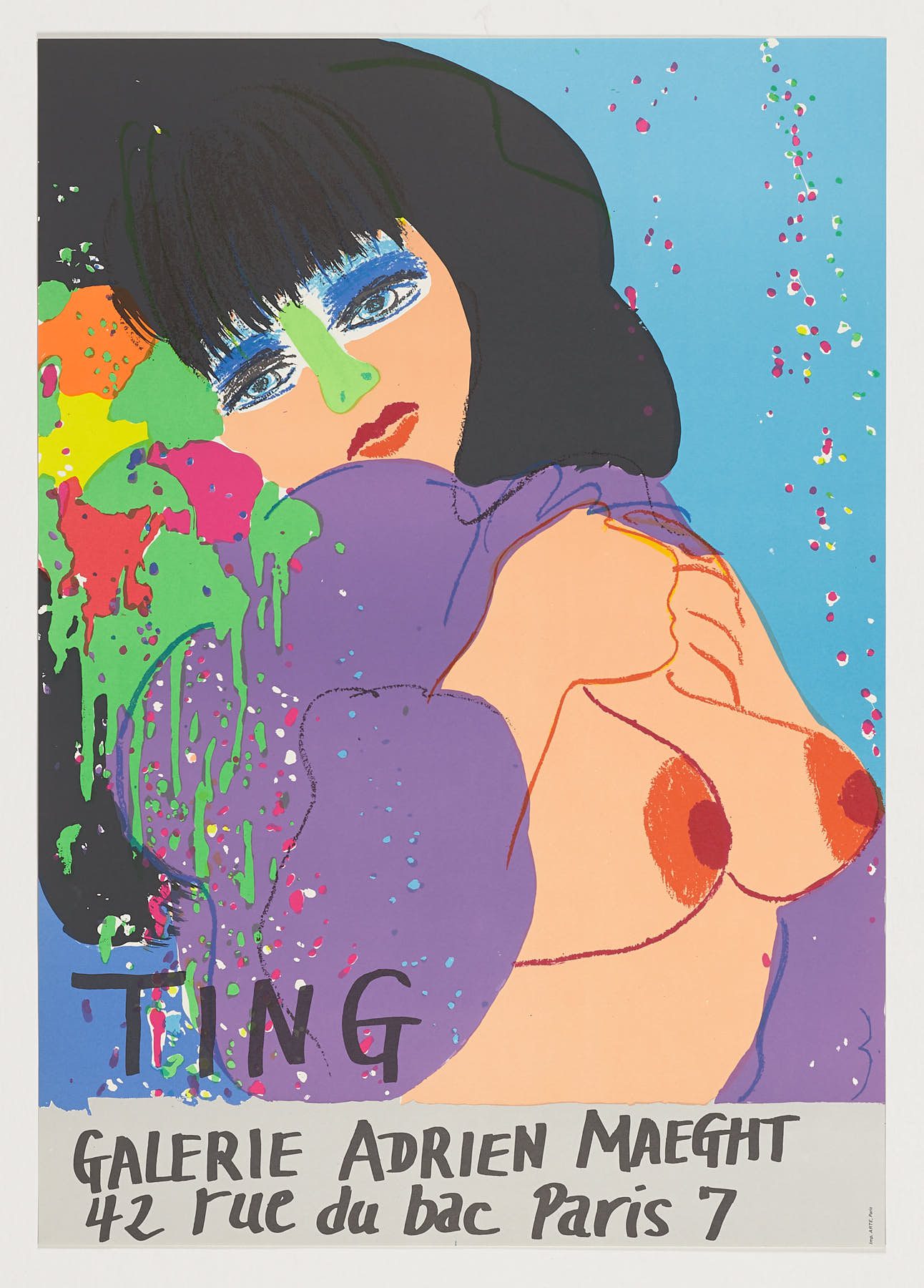 Galerie Maeght, 1974, Wallace Ting