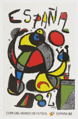 Mundial 82. La fiesta, 1982, Joan Miró