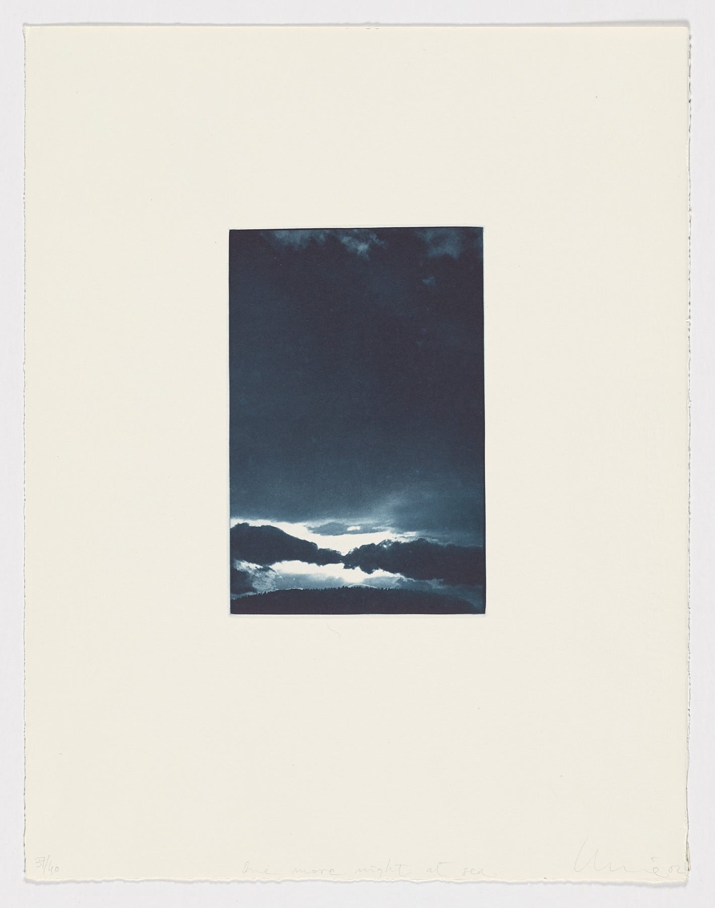 One more night at sea (1), 2002, Juan Uslé