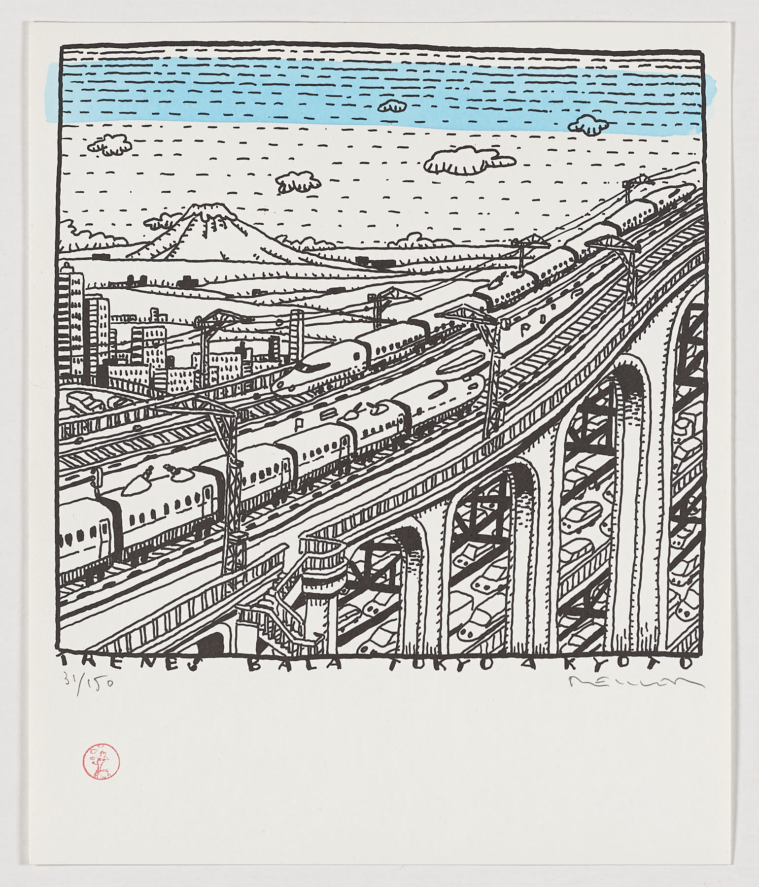 Trenes bala Tokio a Kyoto, Fernando Bellver