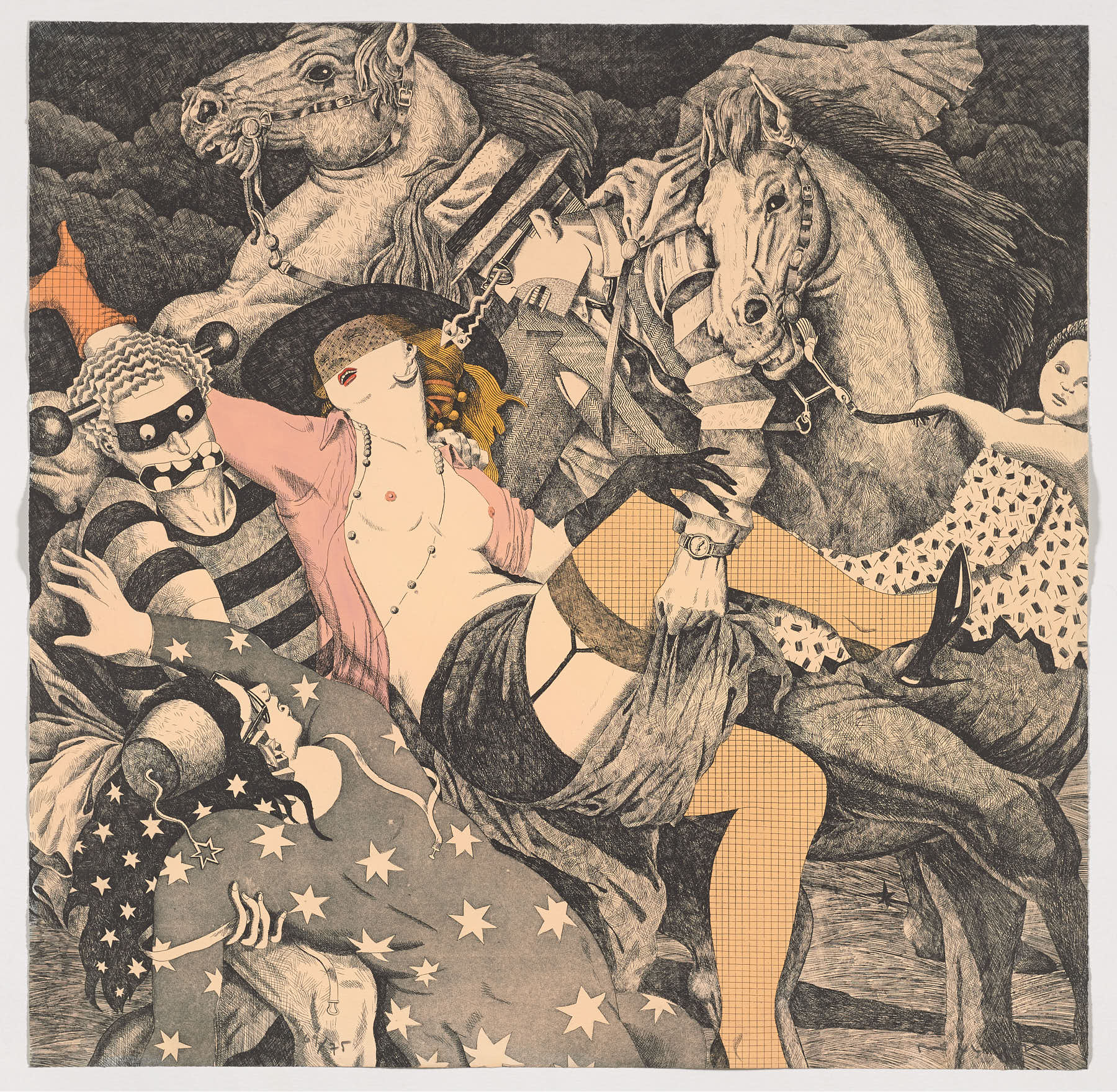 Serie clásica. El rapto de las hijas de Leucipo, 1991, Fernando Bellver