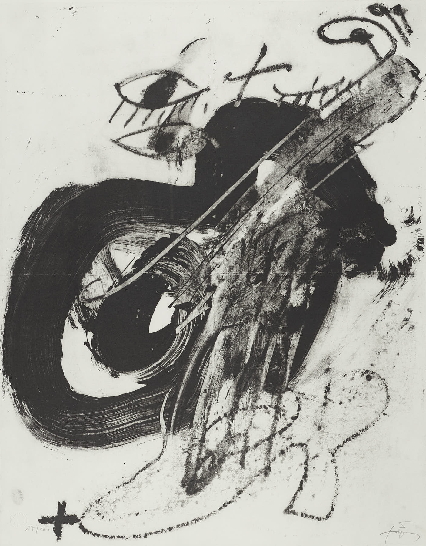 Messiaen, 1986, Antoni Tàpies