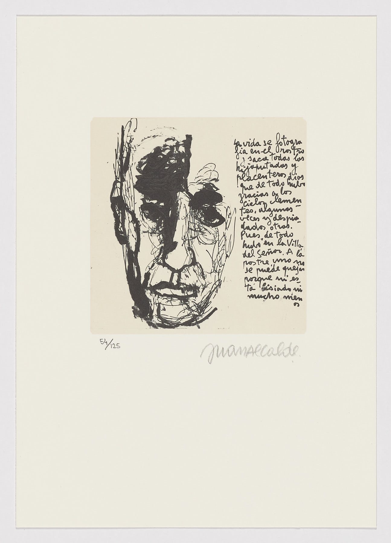 Vivir (XII), Juan Alcalde