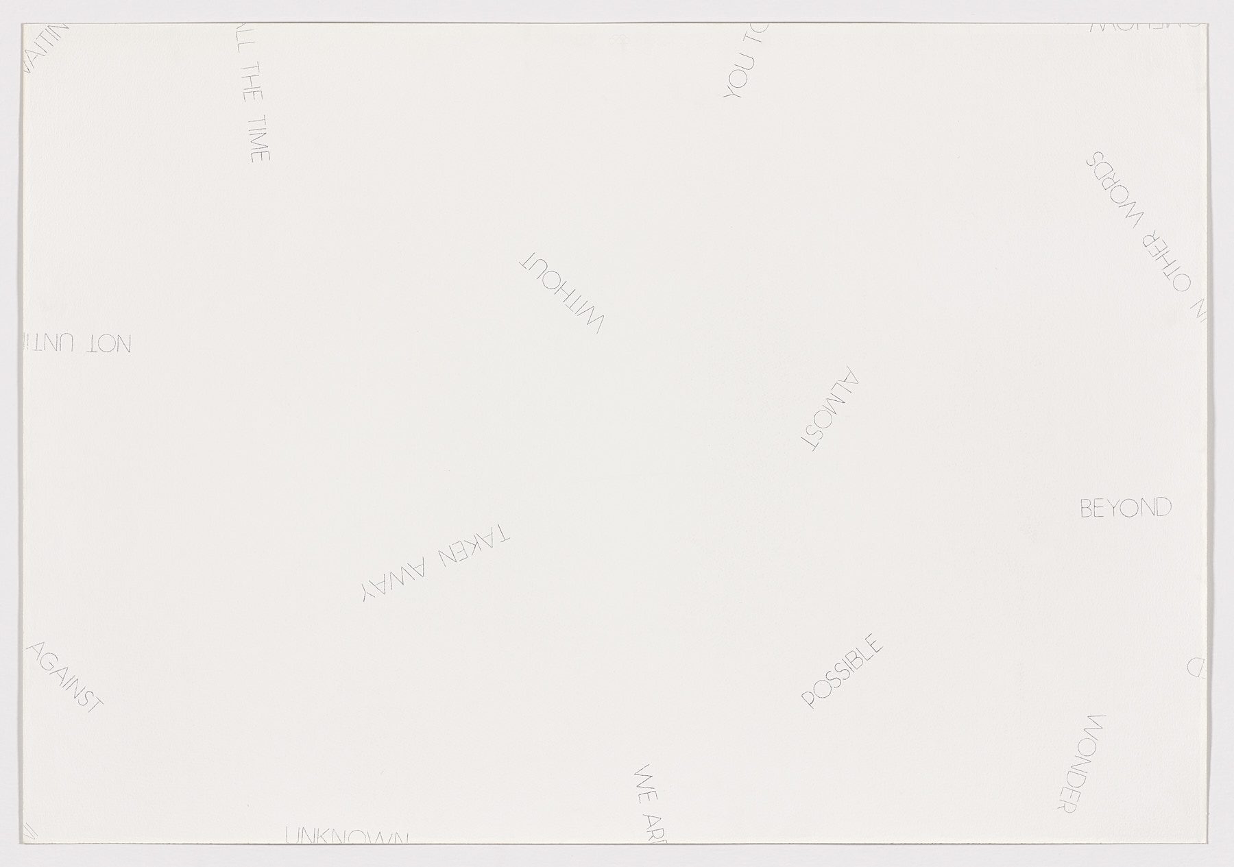 Olympic Centennial, 1992, Robert Barry