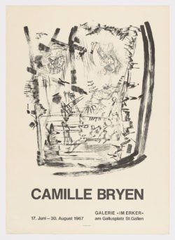 Galerie Im Erker, 1967, Camille Bryen