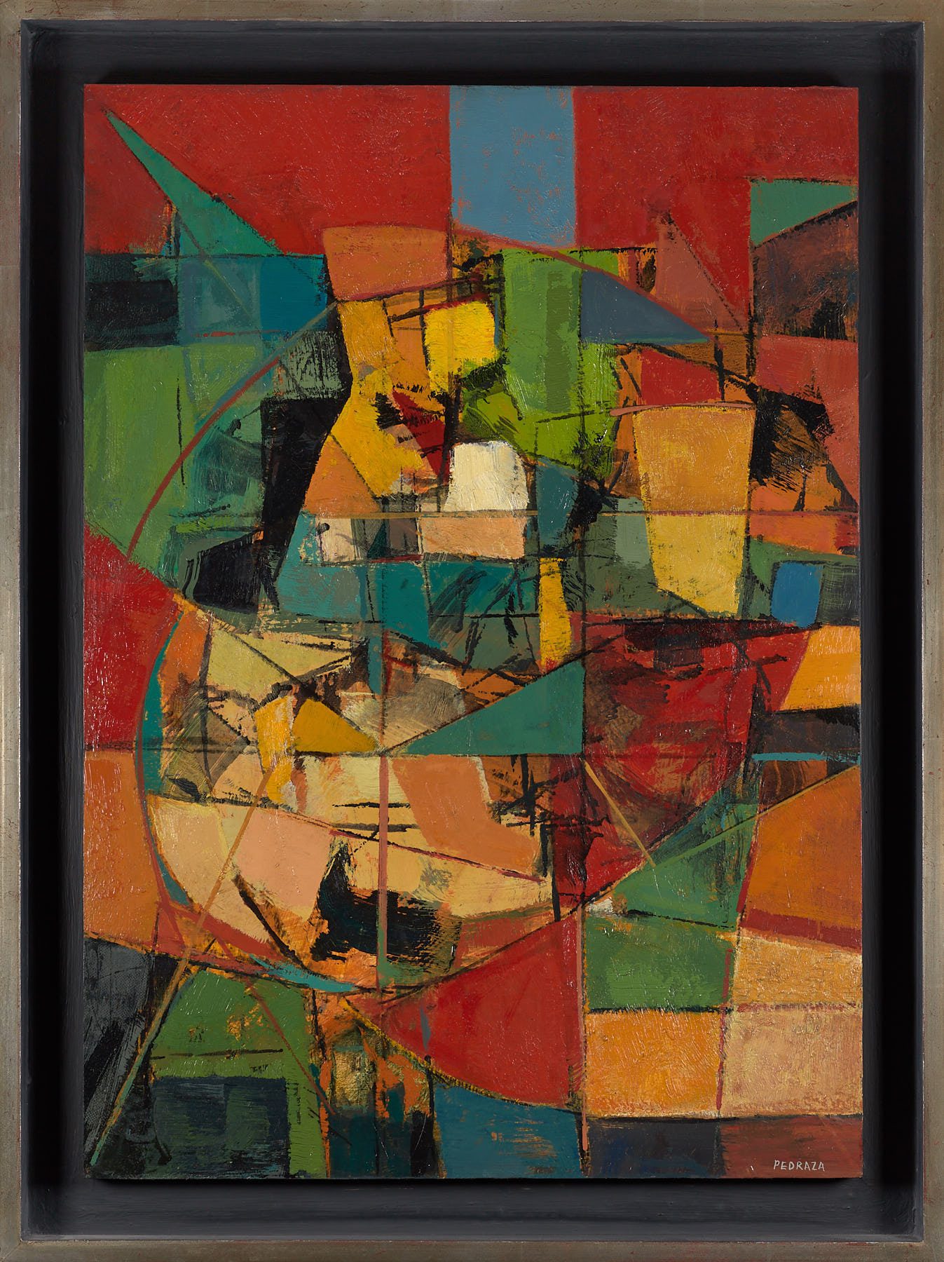 Composición urbana, Jorge Pedraza