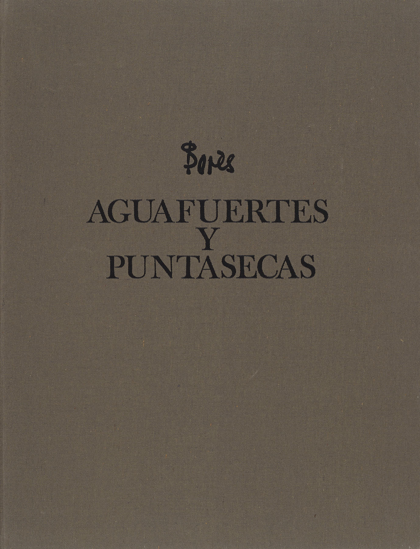 Aguafuertes y puntasecas, Francisco Bores