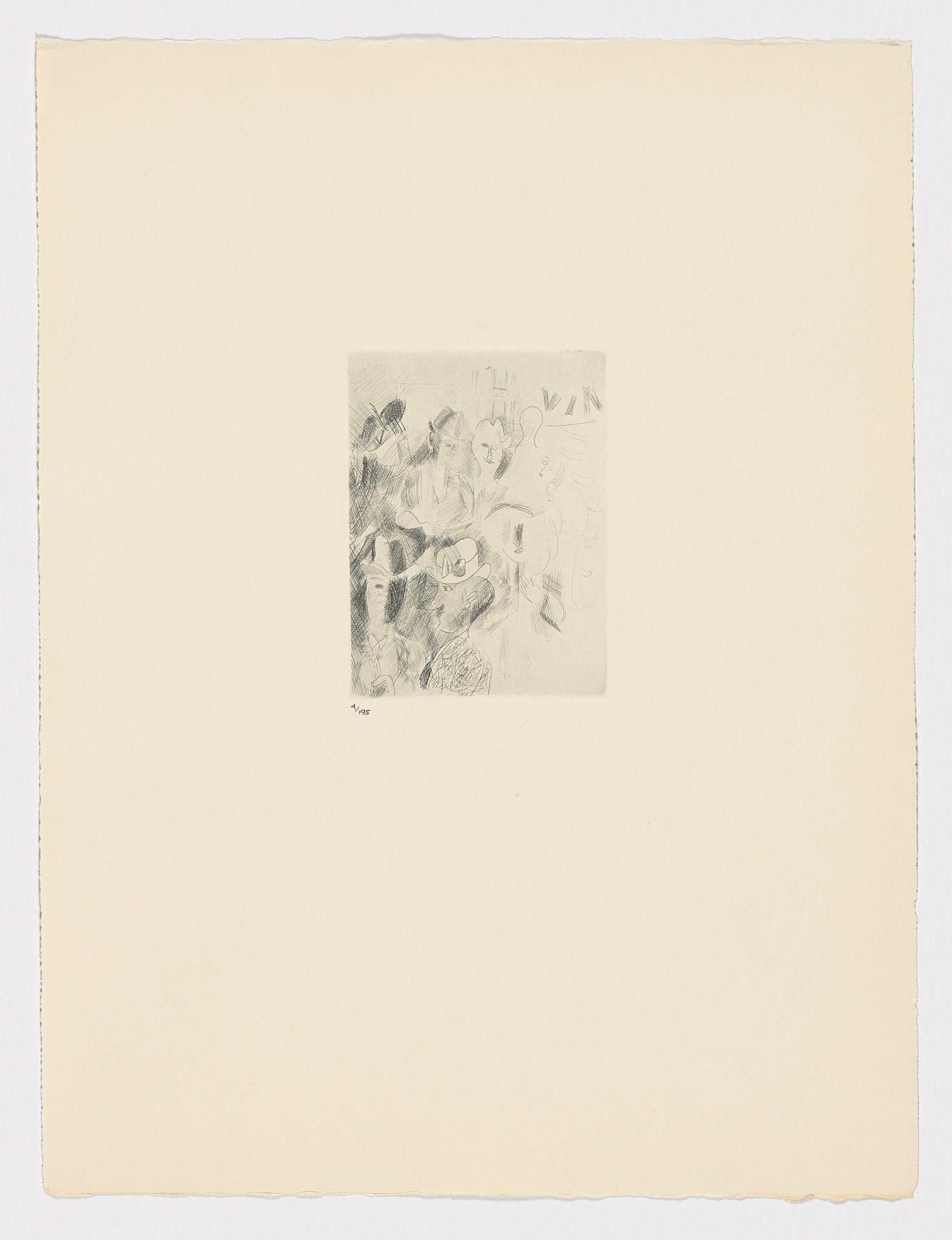 Aguafuertes y puntasecas IV, Francisco Bores