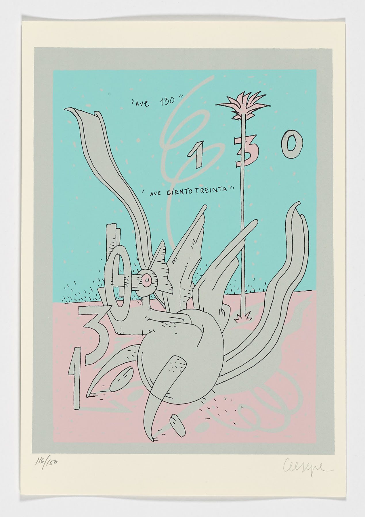 Escenas (VI), 1990, Ceesepe