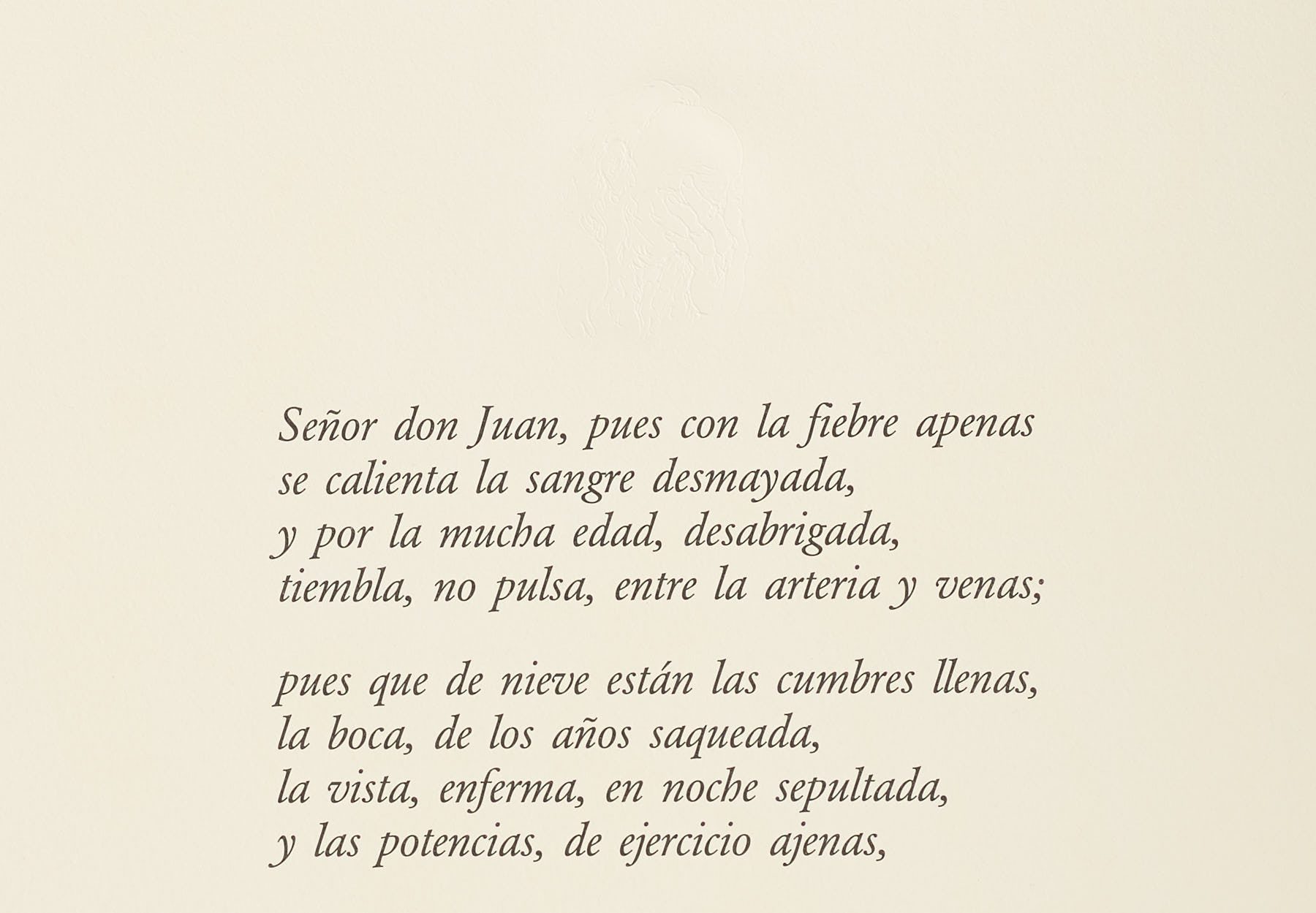 Poemas Metafísicos, Luis García Ochoa