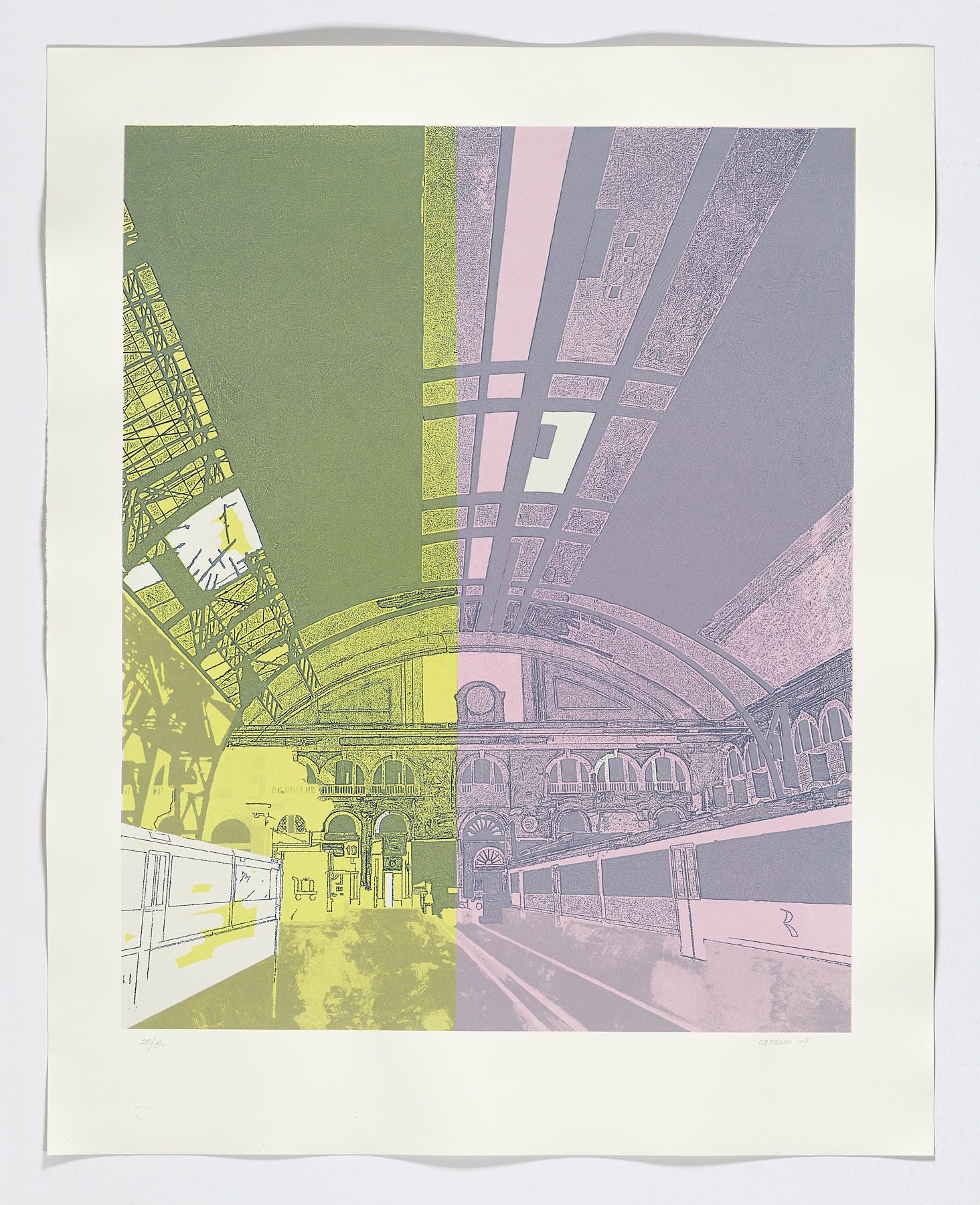 Estación de Francia (versión 2), 2007, Jorge Castillo