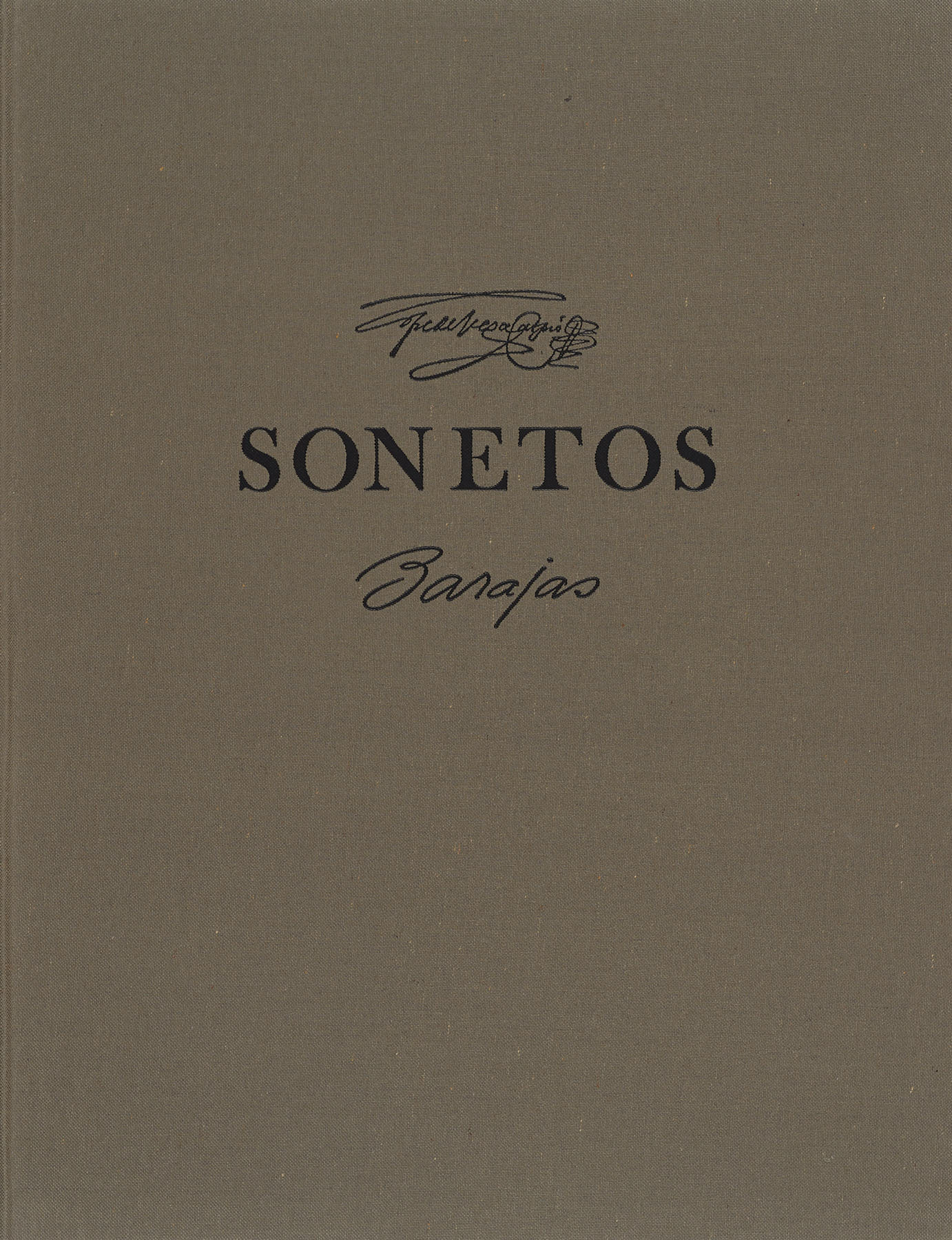 Sonetos, Andrés Barajas