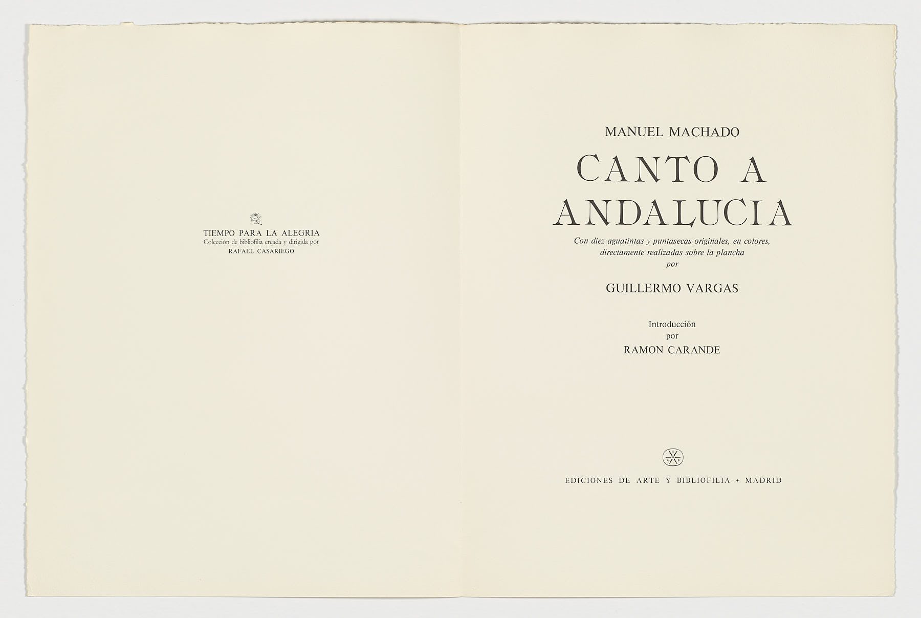 Canto a Andalucia, Guillermo Vargas Ruiz