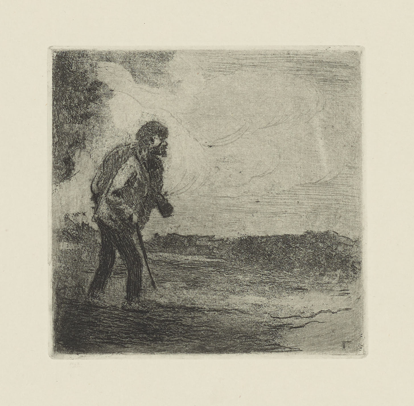 Un caminante o Vagabundo, Ricardo Baroja