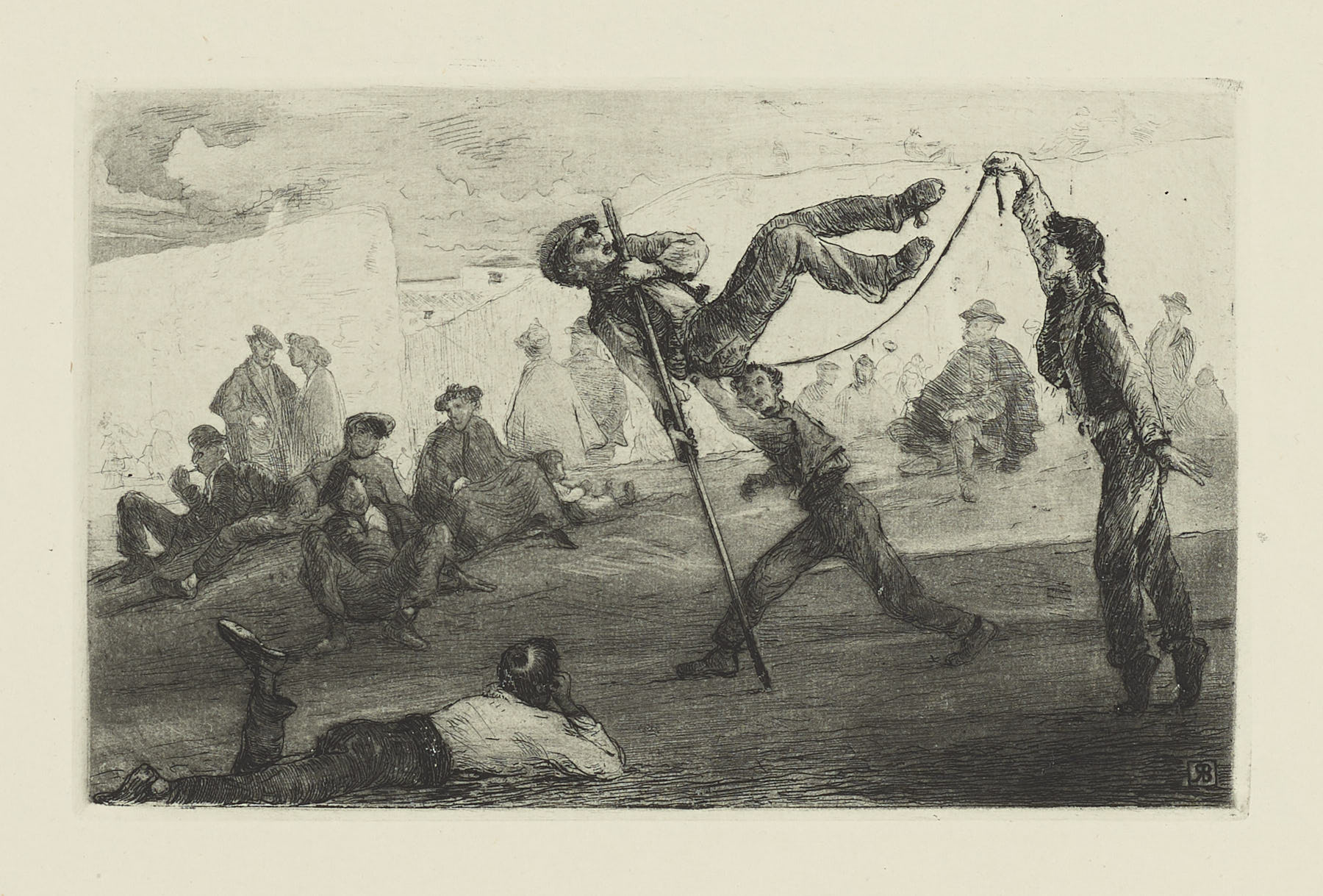 Salto con pértiga, Ricardo Baroja