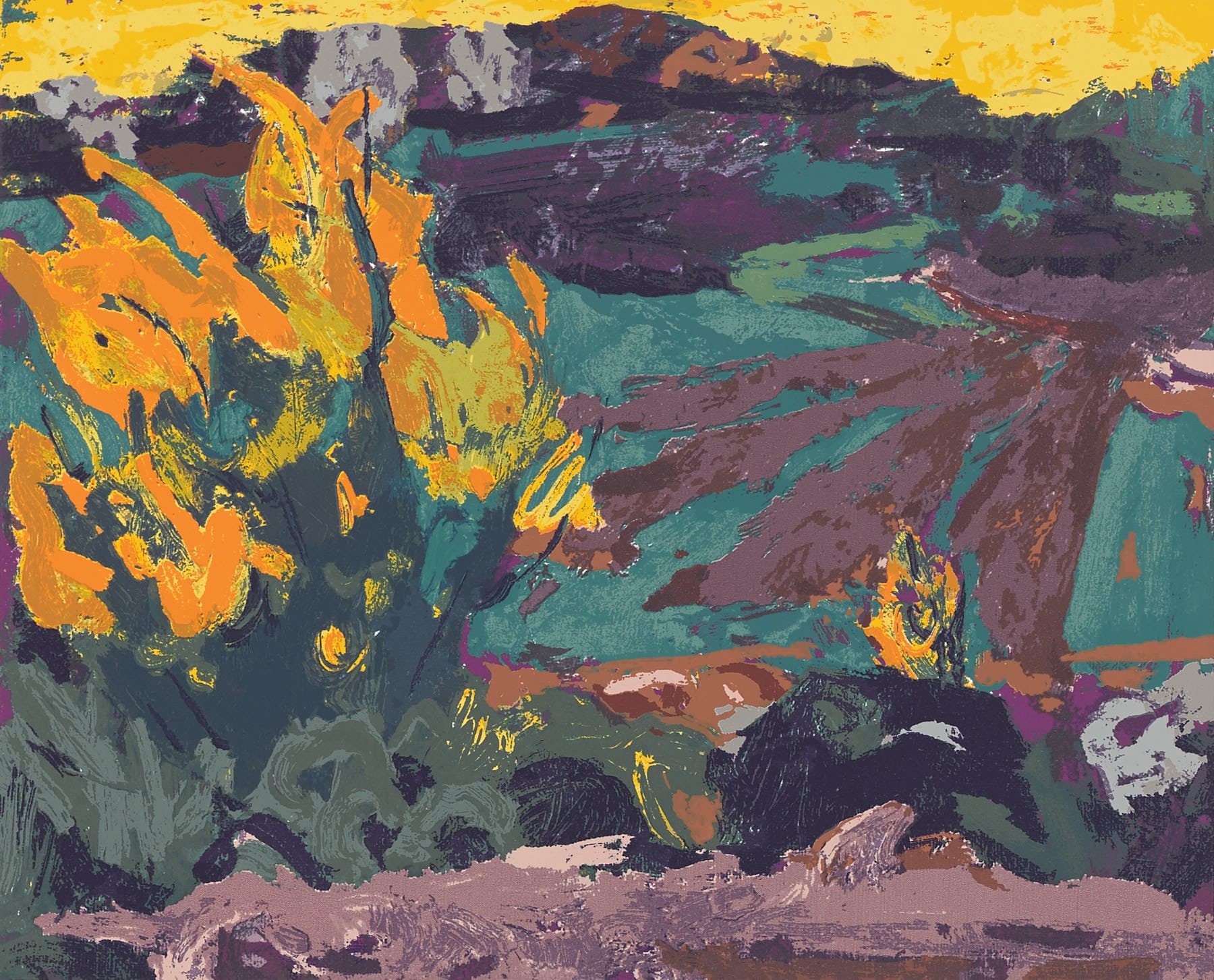 Paisaje, 2001, José Sánchez Carralero