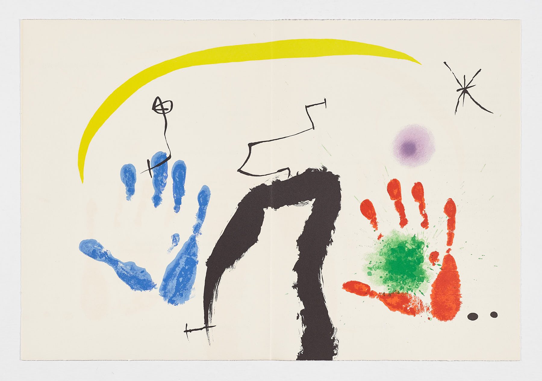 Derrière Le Miroir Nº193-194, 1971, Joan Miró
