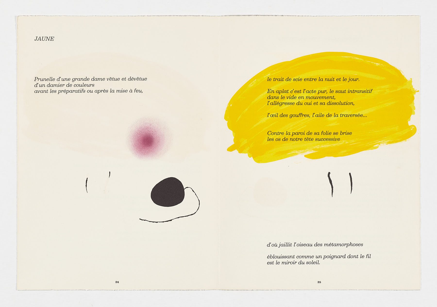 Derrière Le Miroir Nº193-194, 1971, Joan Miró