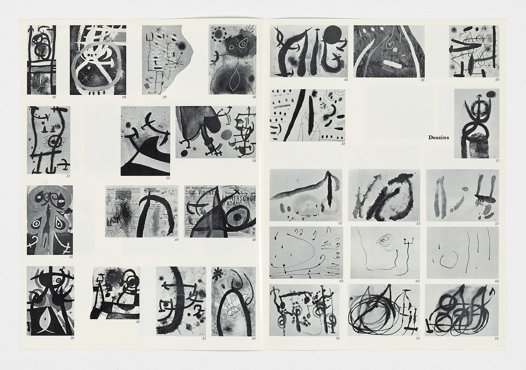 Derrière Le Miroir Nº193-194, 1971, Joan Miró
