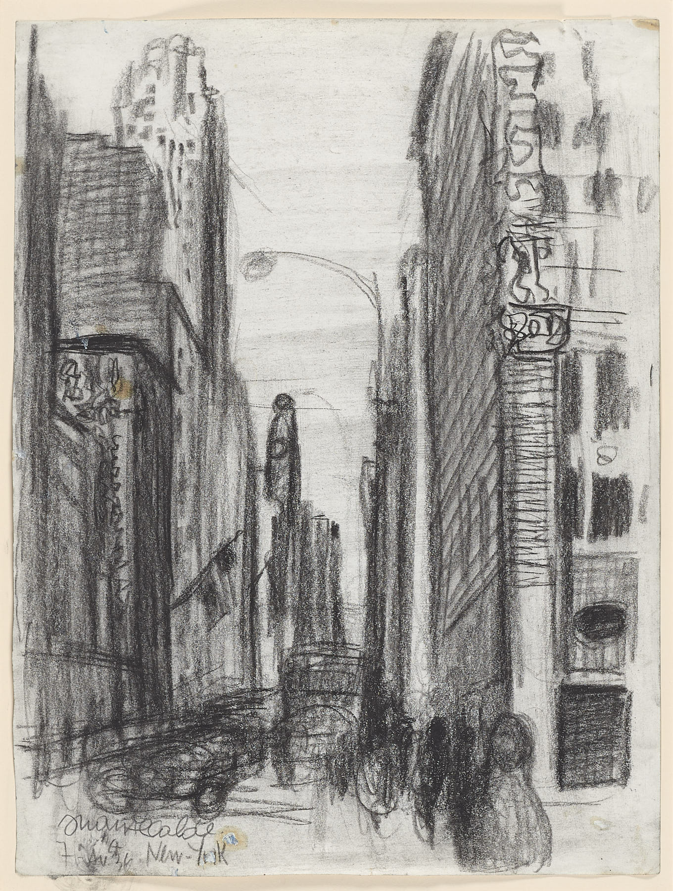 Nueva York, 1981, Juan Alcalde