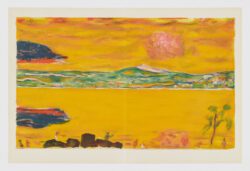 Coucher de soleil sur la Méditerrannée, Pierre Bonnard