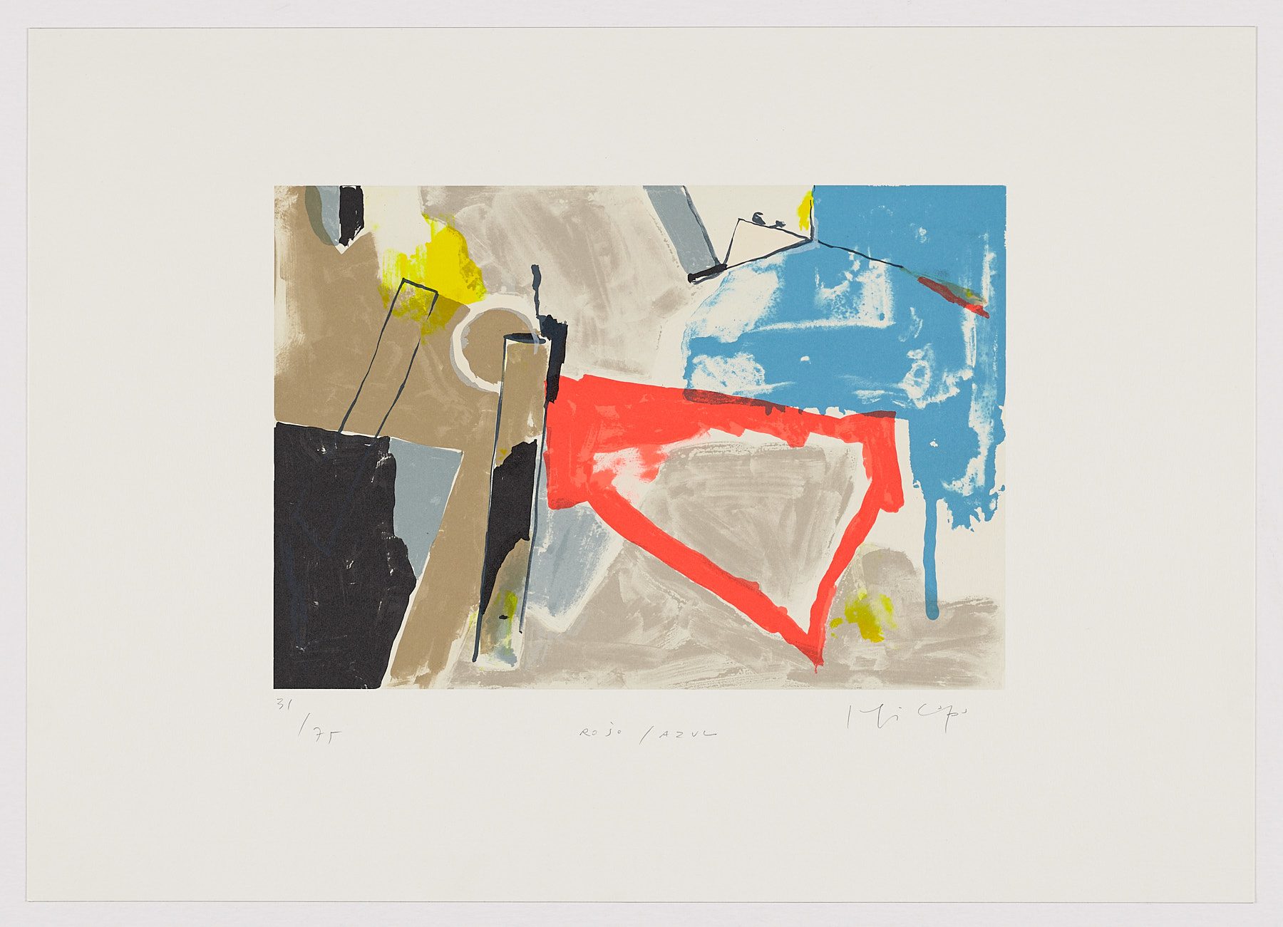 Rojo / Azul, 2016, Joaquín Capa