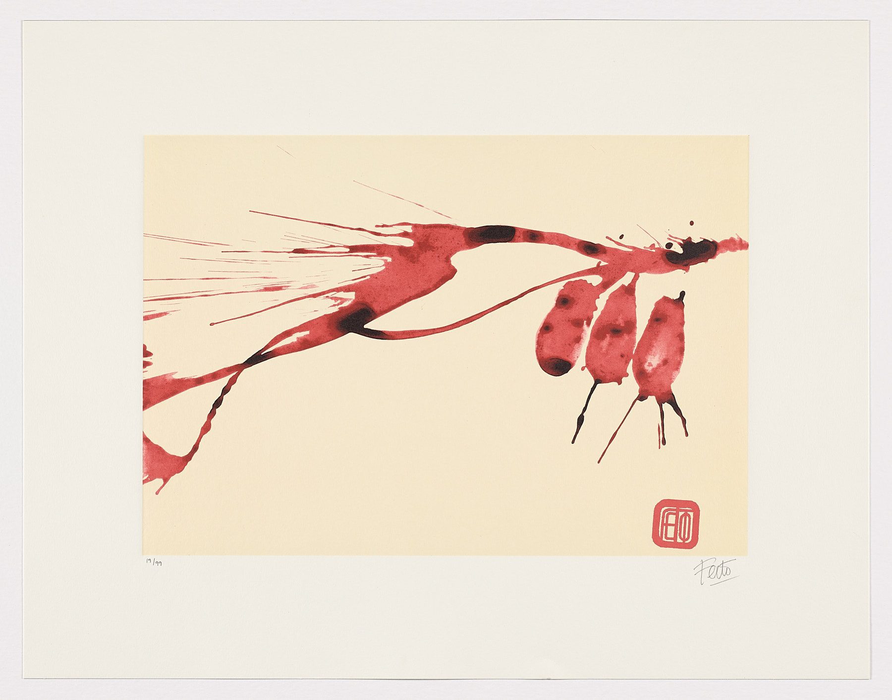 Sin título 2015 Nº 12, 2015, Luis Feito