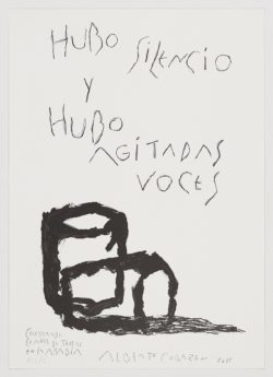 Hubo silencio y hubo agitadas voces. Celebrando 20 años de teatro en la Abadía, 2015, Alberto Corazón