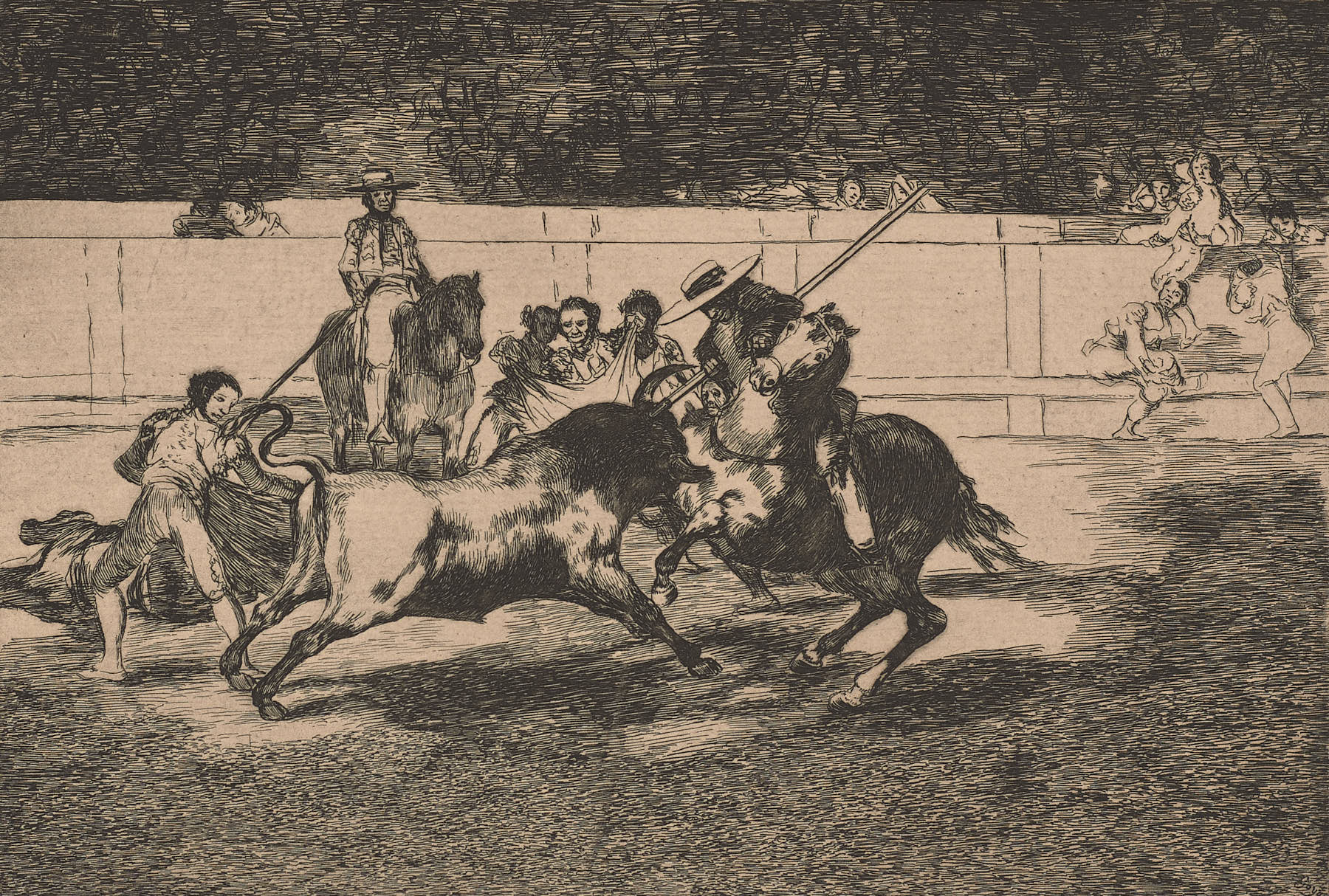 La Tauromaquia (28), Francisco de Goya