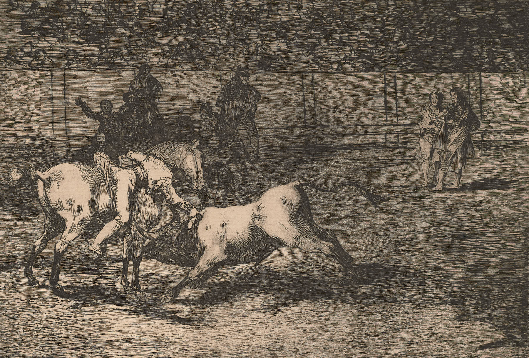 La Tauromaquia (23), Francisco de Goya