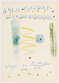 Dibujos. Sala Gaspar, Pablo Picasso