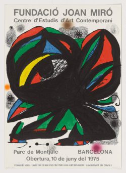 Fundació Joan Miró, Joan Miró
