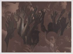 La manifestación, Rafael Canogar