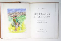 Les Travaux et les jours-Jaques Villon-Hesiode