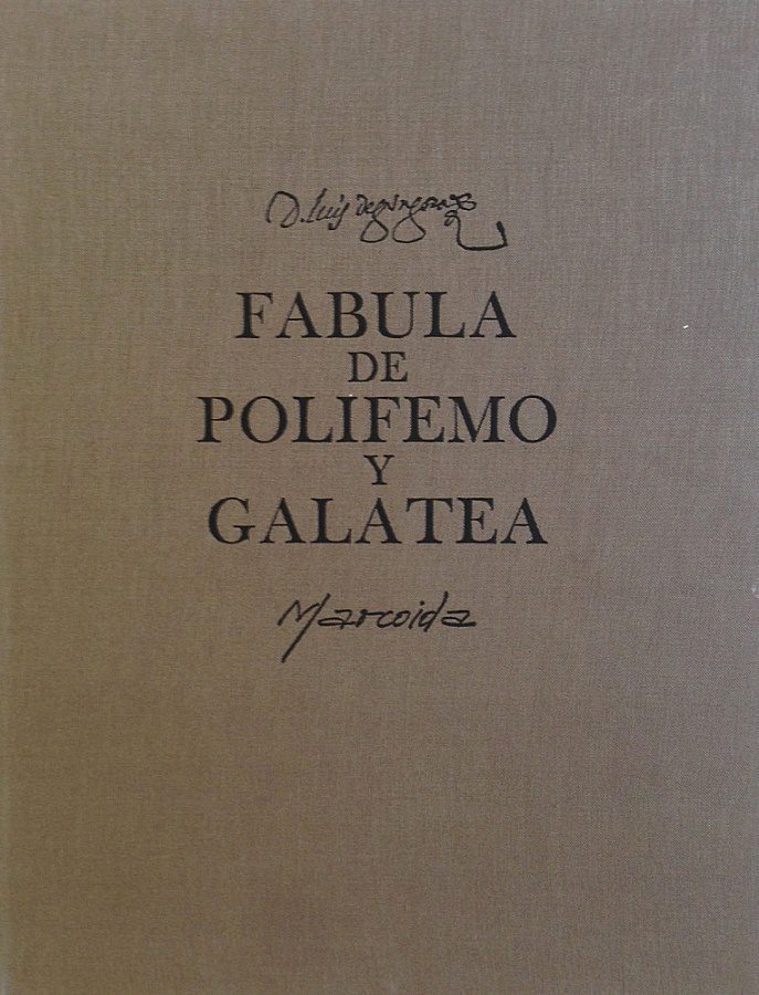 Fábula de Polifemo y Galatea-Antonio Marcoida-Luís de Góngora