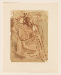 La Divina Comedia. Purgatorio canto 30, Salvador Dalí